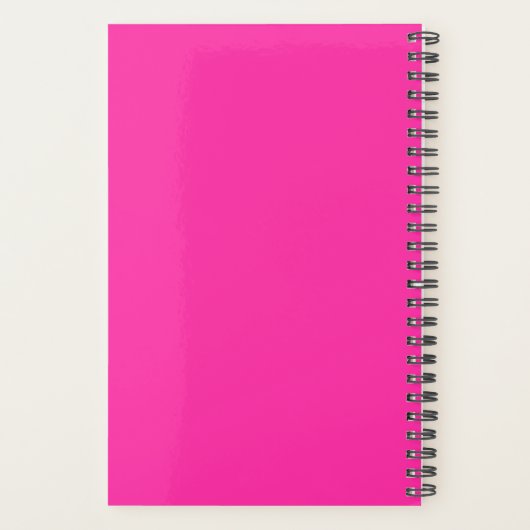 Shelby name: knight shield initiaal S roze Planner (Achterkant)