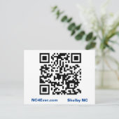 Shelby NC Briefkaart (Staand voorkant)