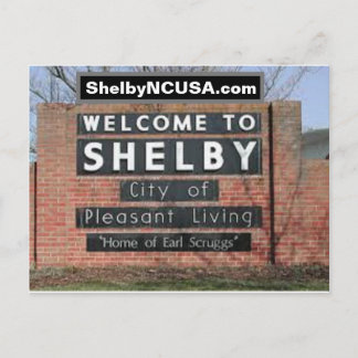 Shelby NC Briefkaart