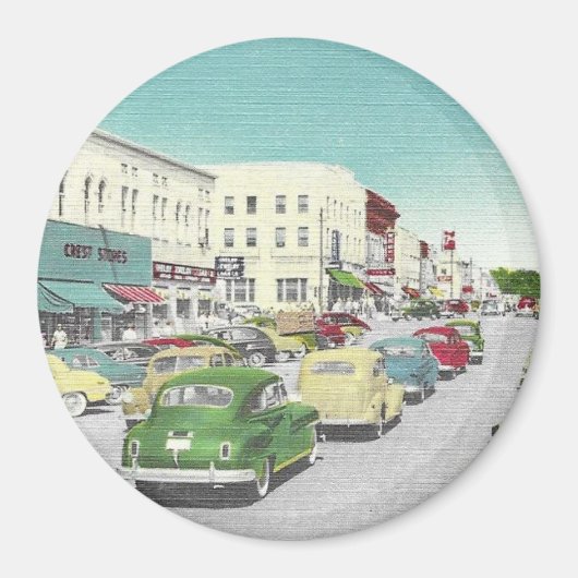 Shelby NC Magnet (Voorkant)
