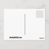 Shelby North Carolina NC Red Bridges Briefkaart (Achterkant)