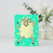 Shelby Sheep Briefkaart (Staand voorkant)