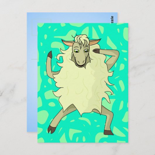 Shelby Sheep Briefkaart (Voorkant / Achterkant)