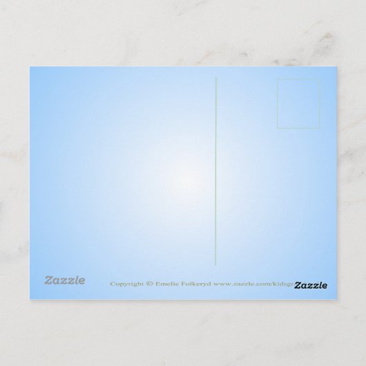 Shelby Sheep Briefkaart (Achterkant)