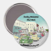 Shelby verwelkomt STLC West Magnet (Voorkant / Achterkant)