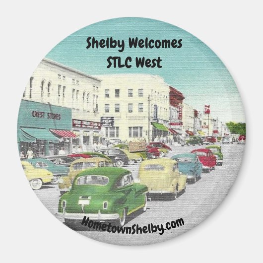 Shelby verwelkomt STLC West Magnet (Voorkant)