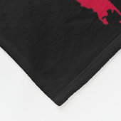 Shelby Vlag Amerika Fleece Deken (Hoek)