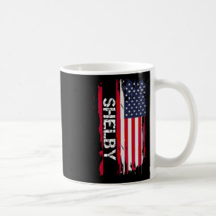 Shelby Vlag Amerika Koffiemok