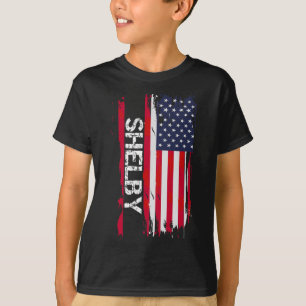 Shelby Vlag Amerika T-shirt