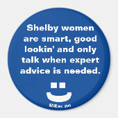 Shelby vrouwen zijn ... magneet (Voorkant)