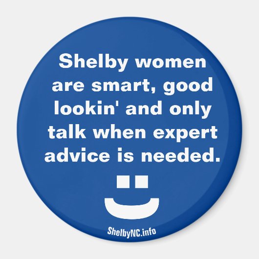 Shelby vrouwen zijn ... magneet (Voorkant)