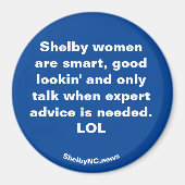 Shelby vrouwen zijn ... magnet (Voorkant)
