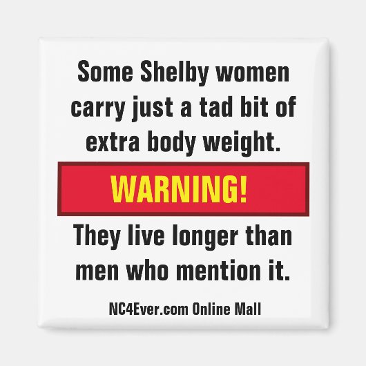 Shelby Women plezier Magneet (Voorkant)