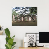 Sheldon Church Ruins Poster (Thuiskantoor)