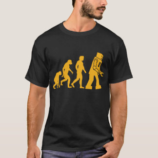 Sheldon Cooper Big Bang Theory Geïnspireerde evolu T-shirt