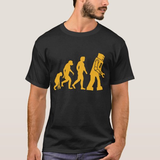 Sheldon Cooper Big Bang Theory Geïnspireerde evolu T-shirt (Voorkant)