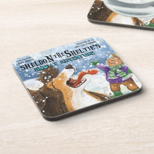 Sheldon de Sheltie Bier Onderzetter