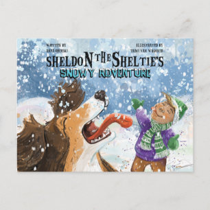 Sheldon de Sheltie Briefkaart