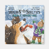 Sheldon de Sheltie Magneet (Voorkant)