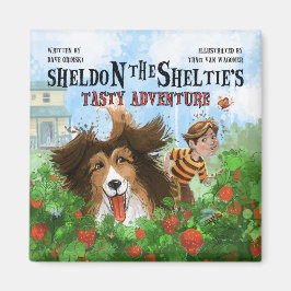 Sheldon de Sheltie Magneet