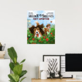 Sheldon de Sheltie Poster (Thuiskantoor)