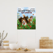Sheldon de Sheltie Poster (Keuken)