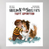 Sheldon de Sheltie Poster (Voorkant)