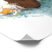 Sheldon de Sheltie Poster (Hoek)