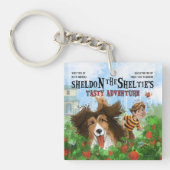 Sheldon de Sheltie Sleutelhanger (voorkant)