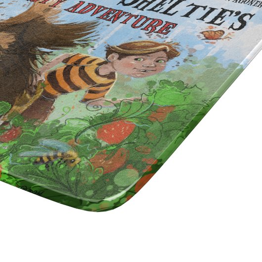 Sheldon de Sheltie Snijplank (Hoek)