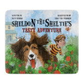 Sheldon de Sheltie Snijplank (Voorkant)