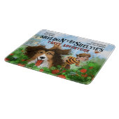 Sheldon de Sheltie Snijplank (Hoek)