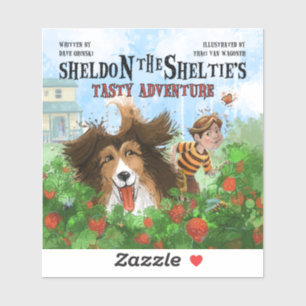 Sheldon de Sheltie Sticker