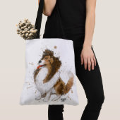 Sheldon de Sheltie Tote Bag (Dichtbij)