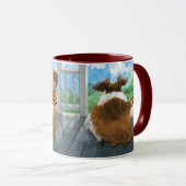 Sheldon en David ontspannen Mok (Voorkant rechts)