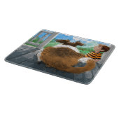 Sheldon en David ontspannen Snijplank (Hoek)