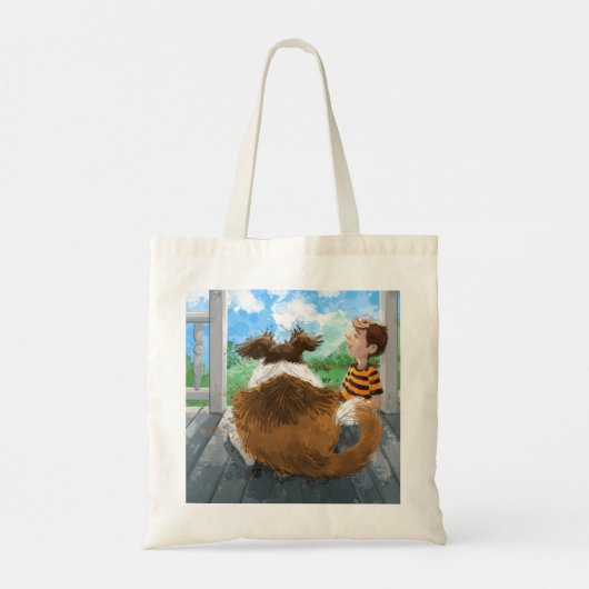 Sheldon en David ontspannen Tote Bag (Achterkant)