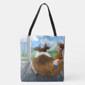 Sheldon en David ontspannen Tote Bag (Voorkant)