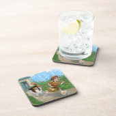 Sheldon en Davie Adventure Bier Onderzetter (Rechterzijde)