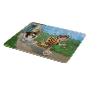 Sheldon en Davie Adventure Snijplank