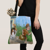 Sheldon en Davie Adventure Tote Bag (Dichtbij)