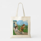 Sheldon en Davie Adventure Tote Bag (Achterkant)