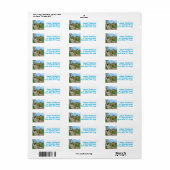 Sheldon en Davie Avontuur Etiket (Full Sheet)