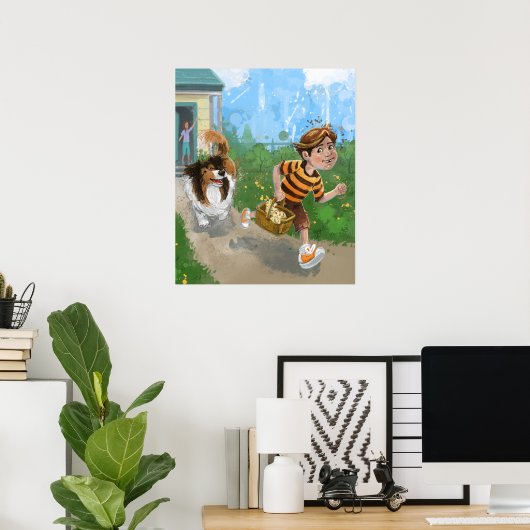Sheldon en Davie Avontuur Poster (Thuiskantoor)