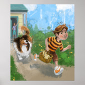 Sheldon en Davie Avontuur Poster (Voorkant)