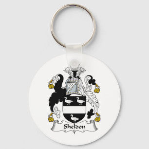 Sheldon Family Crest Sleutelhanger
