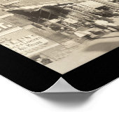 Sheldon, IA Foto 1907 Poster (Hoek)