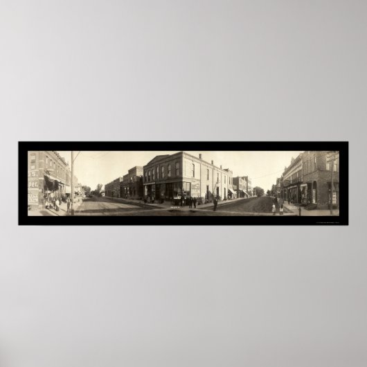 Sheldon, IA Foto 1907 Poster (Voorkant)