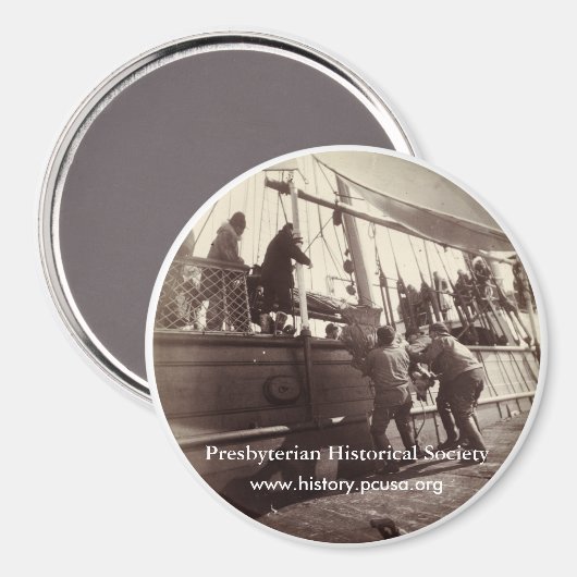 Sheldon Jackson Magnet (Voorkant / Achterkant)