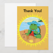 Sheldon on the Beach Bedankkaart (Voorkant / Achterkant)